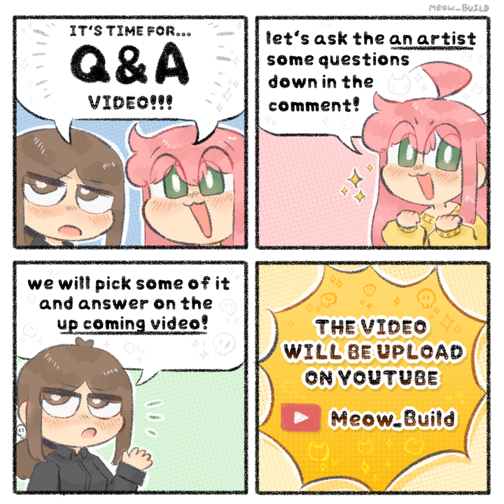 IT'S TIME FOR Q&A!!!✨✨✨ WOOOOO!!!!